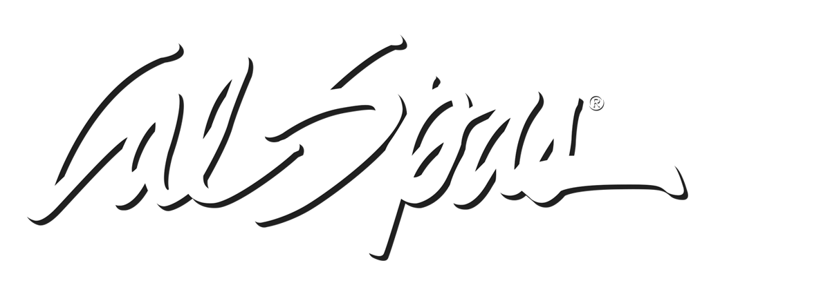 Calspas White logo Coral Springs