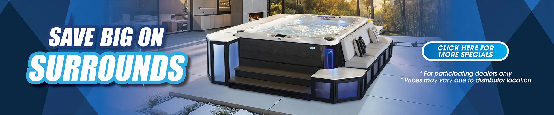 Calspas hot tub being used in a family setting - Coral Springs