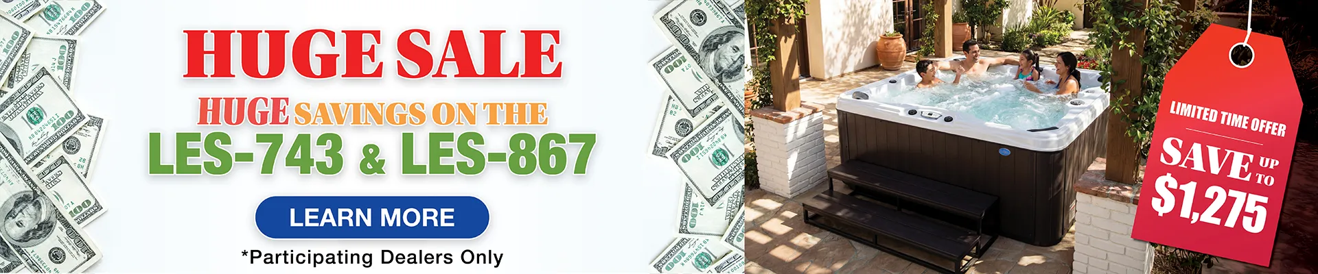 Calspas hot tub being used in a family setting - Coral Springs